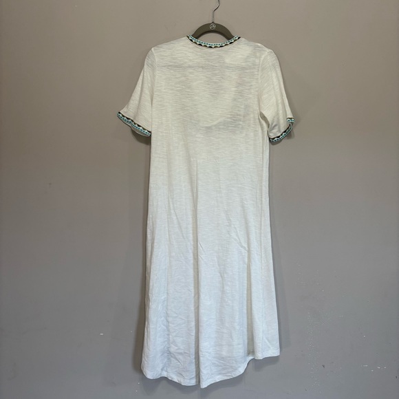 Soft Surroundings
Womens White Maxi Dress Short Sleeve Embroidery T-Shirt
Dress - Picture 3 of 5